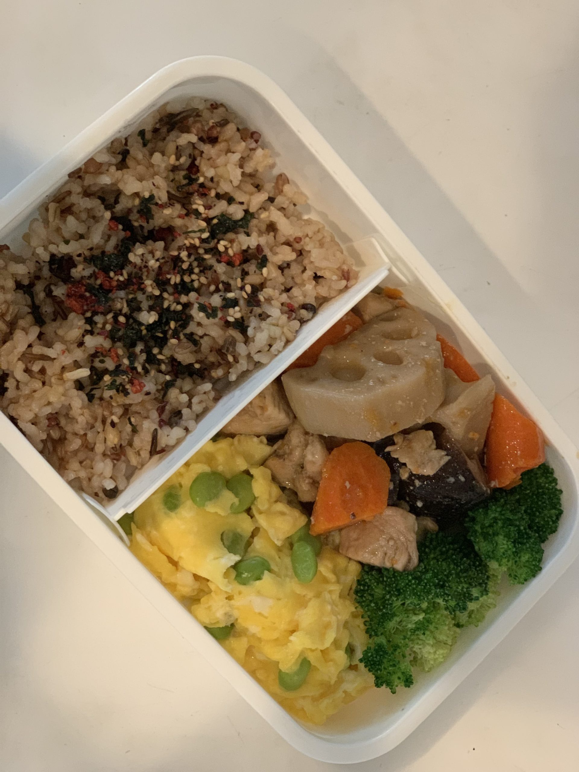 2022 Sep. My Bento Box for Lunch at School. Junko Ueno Garrett, A Los